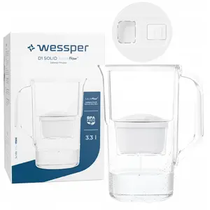 Фильтрующий кувшин wessper Dzbanek D1 SOLID FutureFlow aquamax (WES203-FF-WH) 2–3 л вместимость