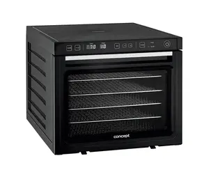 Food Dehydrator Concept Solution SO3000 — 1000 W, LED display, trays 340×385 mm, Black