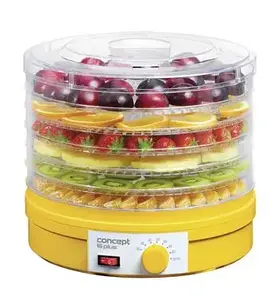 Food dehydrator Concept Solution SO1015, 245 W, yellow, 32 cm grate diameter