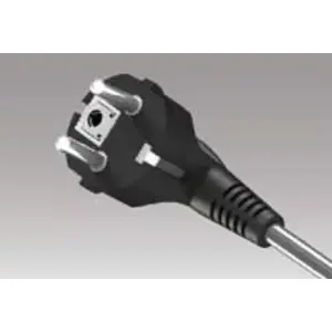 Barošanas vads Plastrol PP‑50 W‑97181 ar Uni‑Schuko spraudni 3 m H03VV‑F 3×1,5 mm² balts