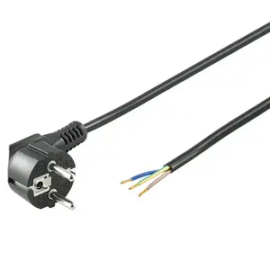 Сетевой кабель GOOBAY CEE7/7 — CEE7/7, 5 м, чёрный