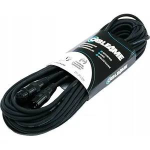 DMX cable 3-pin 20 m Cable4Me — professional lighting signal cable