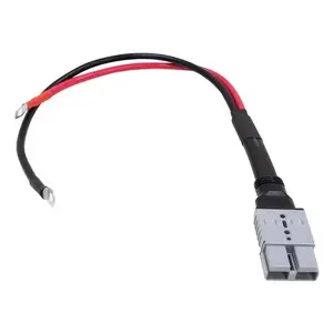 Kabeļa adapters Goal Zero MP120 uz riņķa termināli 0,6 m V3 — priekš Goal Zero Yeti akumulatoriem, melns/sarkans