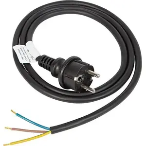Power cable BLOW URZ3503 — 1.5 m rubber connection, 3 x 1.5 mm² for power tools