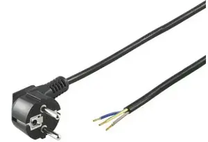 Cable GOOBAY NK 103 S-200 Black, 2 m length