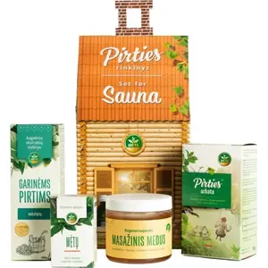 Pirts komplekts META ORGANIC SAUNA KIT no META — organisks pirts aksesuāru komplekts