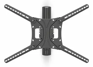 TV wall mount Nedis TVWM1790BK for 33 cm–2.18 m (13"–86") screens, VESA 75x75–600x400, tilt 0–15°, swivel ±90°