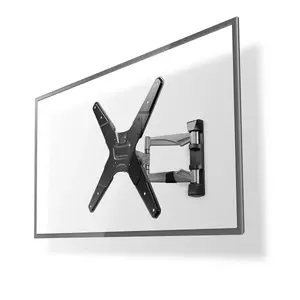 TV wall mount/stand InLine Nedis TVWM5530BK for 26–42" (66–106.7 cm), up to 30 kg, VESA 75x75–400x400, Silver/Black