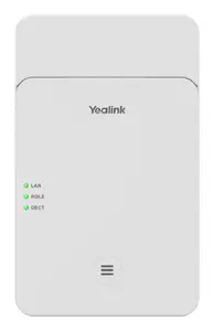 Беспроводной телефон Yealink W75 Mini MC — 1,88–1,9 ГГц, до 300 м, белый