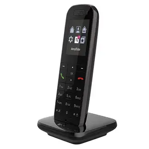 DECT-телефон bigbuy tech Speedphone 52 — беспроводная трубка, дисплей 2.4", громкая связь, телефонная книга 100, чёрный