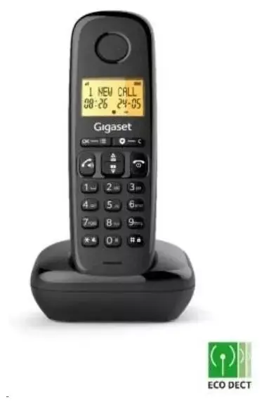 Bezvadu telefons Gigaset Basic 100 Black