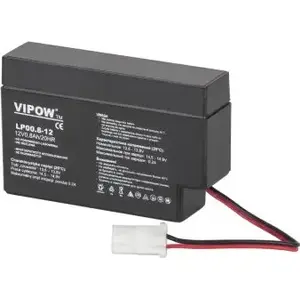 Gēla akumulators VIPOW BAT0221 12 V 0.8 Ah