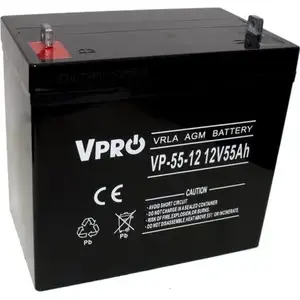 Lead‑acid starter battery Volt VPRO 12V 55Ah