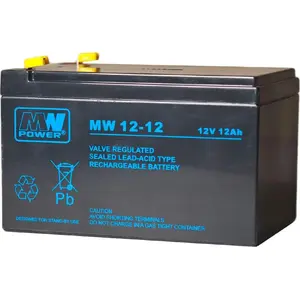 Sealed Lead-Acid Battery MPL Power MW 12-12 12V 12Ah
