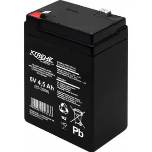 Rechargeable Lead Battery XTREME 6V 4500mAh, model 82-200#