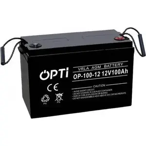 Svina-skābes akumulators Opti 12V 100Ah (12V/100AH-OPTI)
