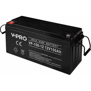Battery Volt AGM VPRO 12V 150Ah VRLA sealed maintenance-free (model 6AKUAGM150)