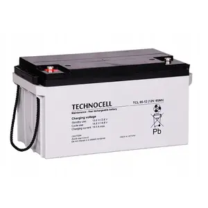 Svina‑skābes AGM akumulators Technocell TCL65-12 12V 65Ah
