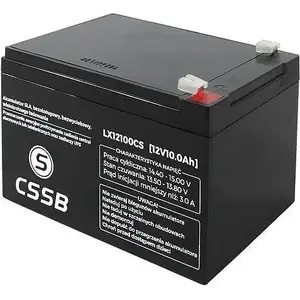 Гелевый аккумулятор CSSB 12 В 10 А·ч CSSB LX12100CS