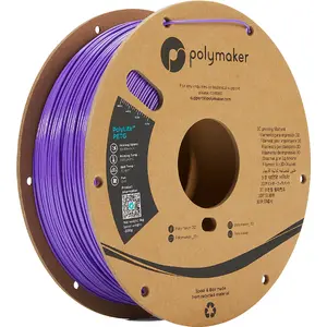 Filaments Polyethylene Terephthalate Glycol (PETG) violets 1.75 mm 1 kg — Poly
