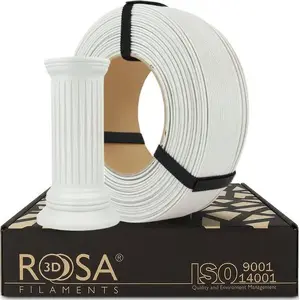 3D printer filament ROSA3D PET-G Structure HS 1.75mm Light Gray 1kg