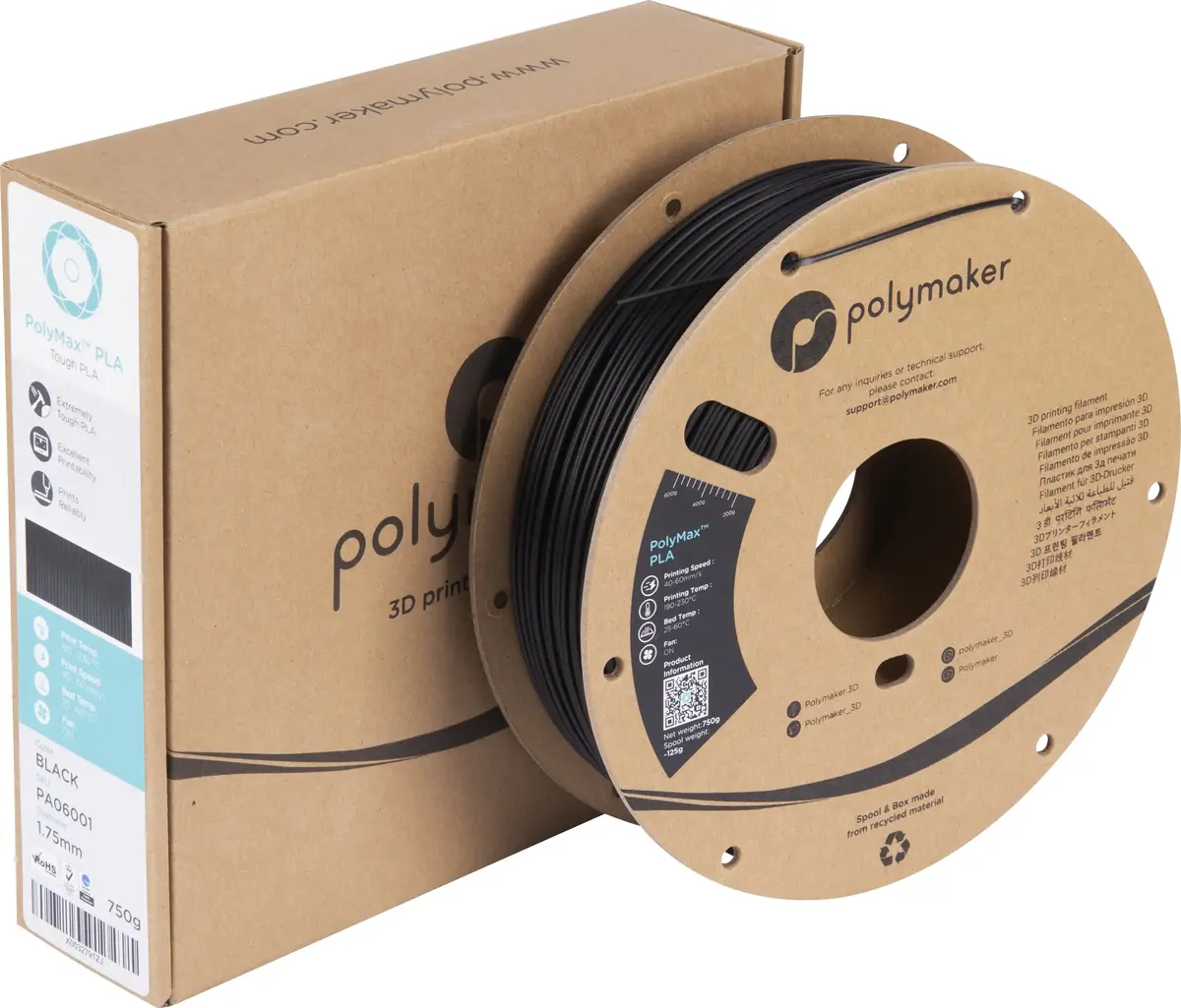 Poly Polymaker PA06001 PLA 1,75 мм 750 г Photo 3