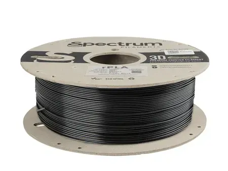 Spectrum rPLA PLA filament Black 1 kg Photo 2