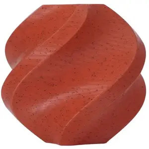 Filaments BambuLab PLA Marble 1,75 mm 1 kg ar atkārtoti izmantojamu spolīti - Red Granite