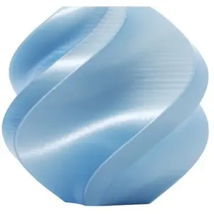 Filament BambuLab PLA Silk+ 1.75 mm 1 kg in reusable spool — Baby Blue