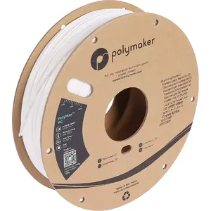 Filamenta spolē Polikarbonāts (PC) Poly 1.75 mm Balts 750 g