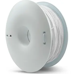 PLA filament Fiberlogy white — consumer-grade 3D printing material, 1.75 mm spool