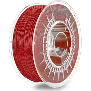 Filament 1.75 mm PLA 1 kg spool — devil design Galaxy Red