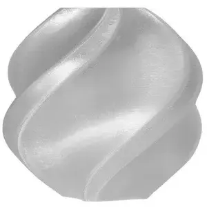 Filaments BambuLab PETG Translucent 1,75 mm 1 kg ar atkārtoti izmantojamu spoli — caurspīdīgs