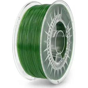 Filament PETG 1.75 mm 1 kg, devil design — Green Transparent