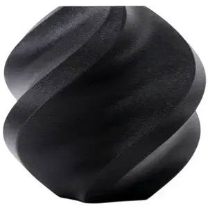 PLA Matte 1.75 mm 1 kg filament by BambuLab with reusable spool — Charcoal