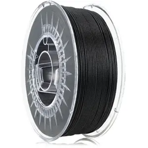 Filaments ROSA3D PC/PBT +15% oglekļa šķiedra 1,75 mm 1 kg — augsta temperatūra, UV noturīgs, triecienizturīgs (melns)