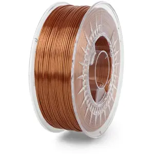 Filament spool, devil design Silk 1.75 mm, 1 kg, Copper color
