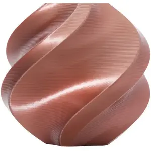 Filaments BambuLab PLA Silk+ 1,75 mm 1 kg ar atkārtoti lietojamu spolīti – Rose Gold