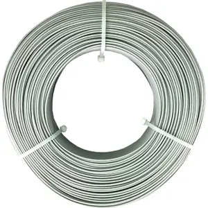 Filament spool Fiberlogy PETG gray — material for FDM/FFF 3D printers, standard diameter