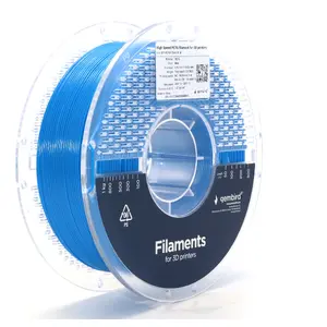 Filament spool Gembird PETG 1.75 mm Blue 1 kg