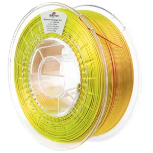 Polylactic acid (PLA) Silk 1.75 mm 1 kg filament — Multicolour (Solar Flare) by No name