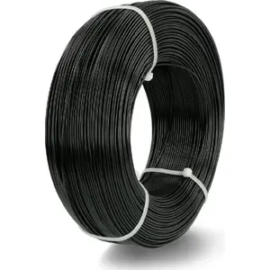 Filament spool Fiberlogy Refill ABS 1.75 mm 0.85 kg — Black