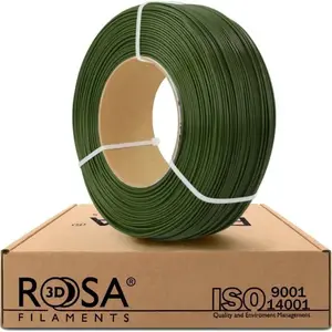PLA 3D printer filament ROSA3D Filament ReFill PLA Starter 1.75 mm Army Green 1 kg