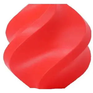 BambuLab TPU spolfilaments priekš AMS 1,75 mm 1 kg — elastīgs drukas materiāls, sarkans