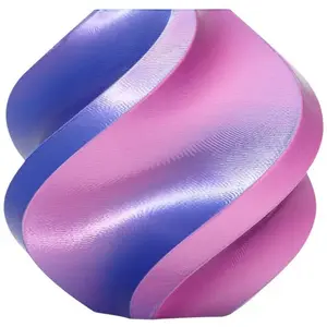 Филамент BambuLab PLA Silk Dual Color 1,75 мм 1 кг с многоразовой катушкой — Neon City
