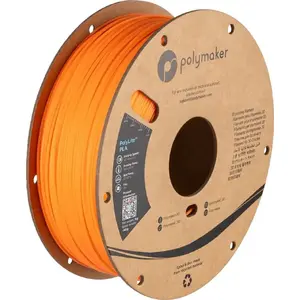 Филамент Poly Polymaker PolyLite Luminous PLA 1,75 мм 1 кг — оранжевый