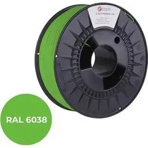 Filament for 3D printer Bestway C-TECH PREMIUM LINE ABS 1.75 mm 1 kg RAL6038 Luminous Green