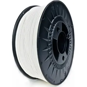 Filament spool 1.75 mm PLA 5 kg — devil design — White
