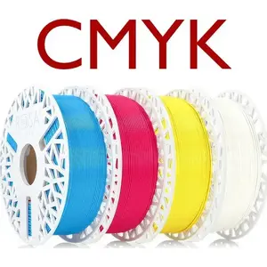 Filament kit ROSA3D PLA Starter Lithophane CMYK 4 kg — ROSA3D PLA filament set