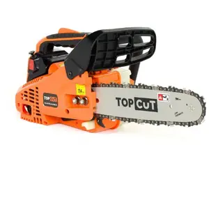 Motorzāģis TOP CUT modelis TC-CST25-25-01AC-V — benzīna, 25,4 cm³, 30 cm zobs